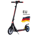 Commuting 380mm Folding Kick Scooters 220lbs Height Adjustable Scooters