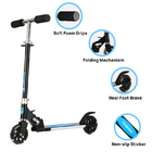 Aluminum Two Wheel Kick Scooter 120mm Front Suspension